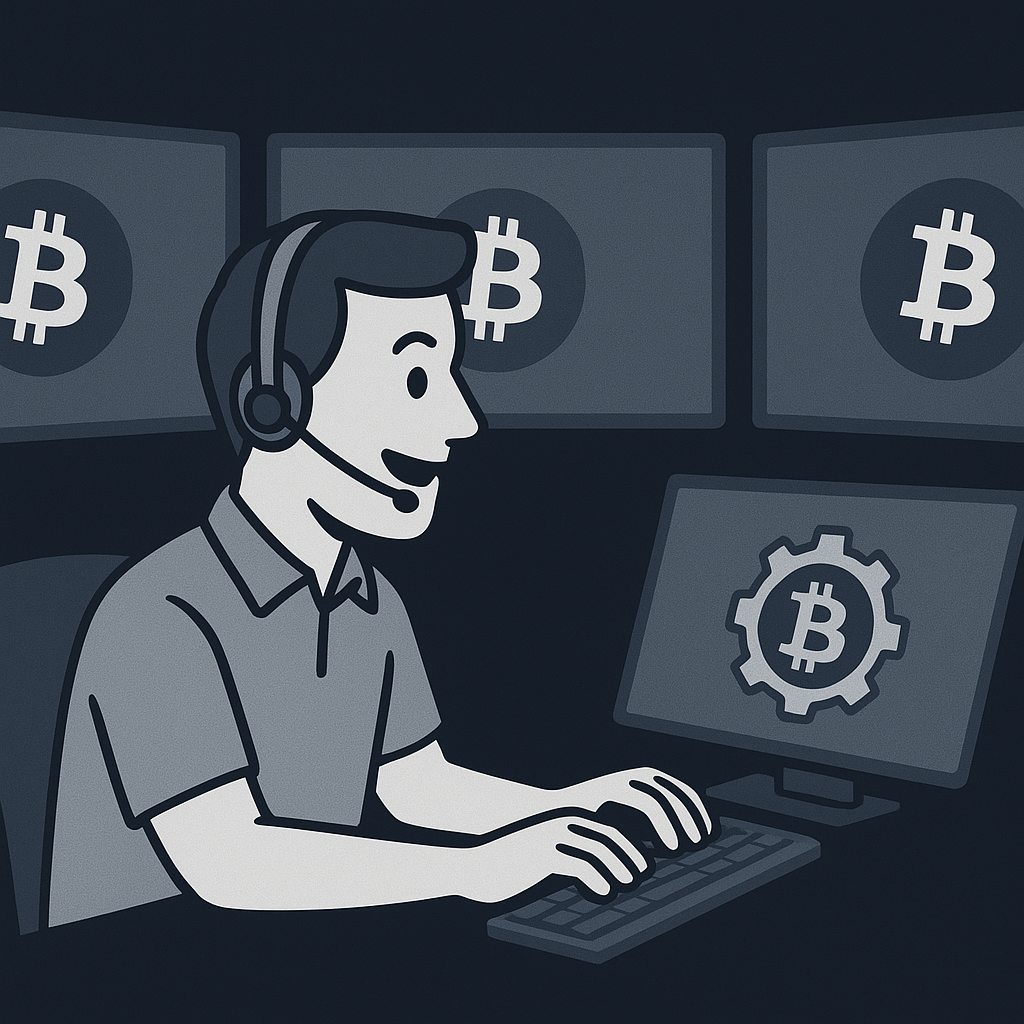 24/7 Cryptocurrency Mining Support