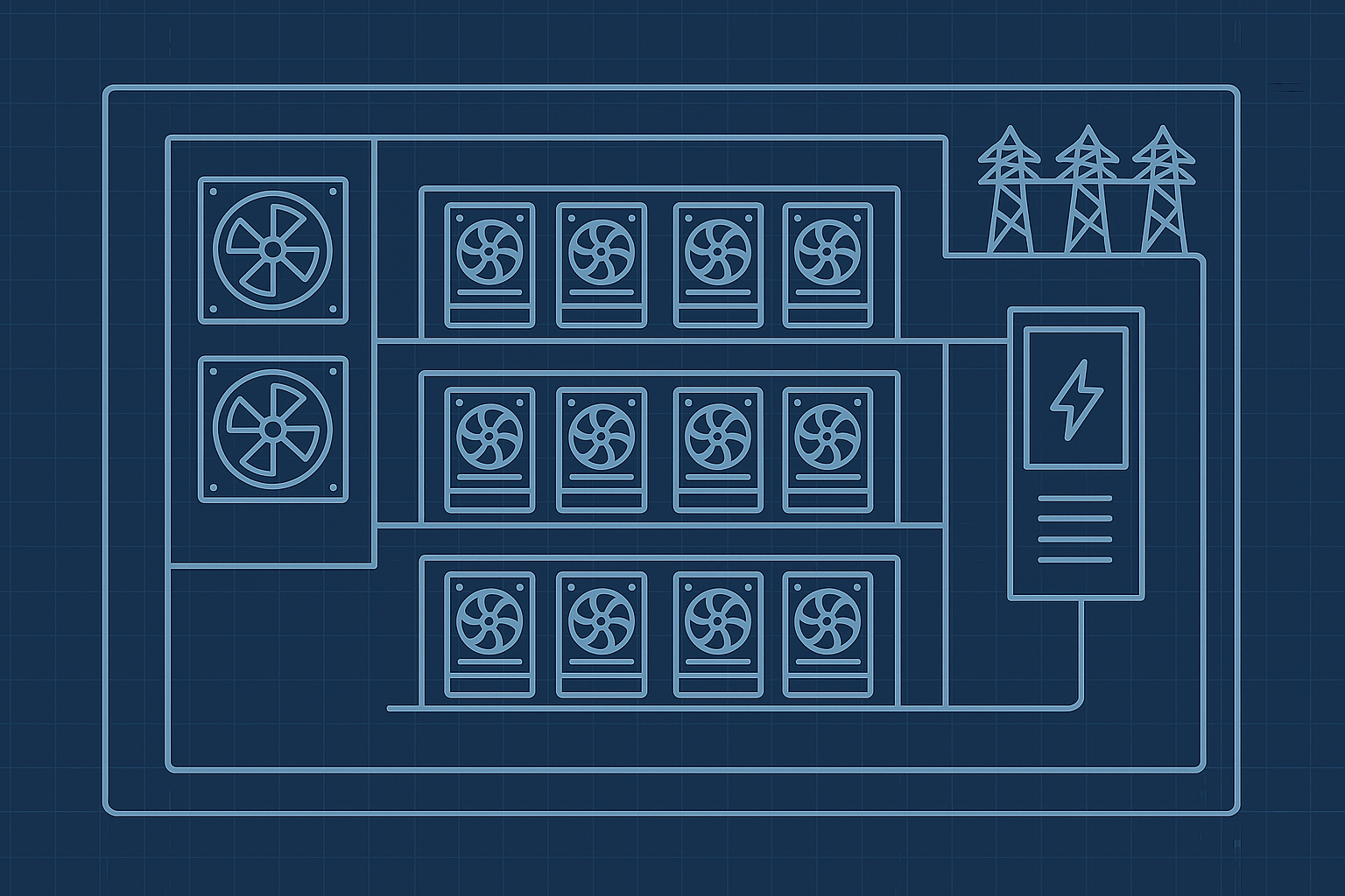 Mining Facility Design Blueprint